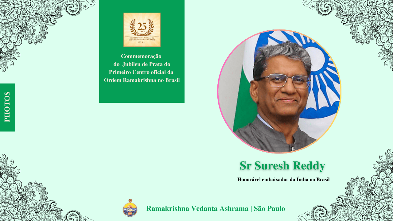 25 Anos Vedanta - Sr Suresh Reddy